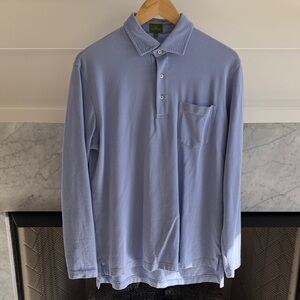 Sid Mashburn Light Blue Casual Button Down Shirt